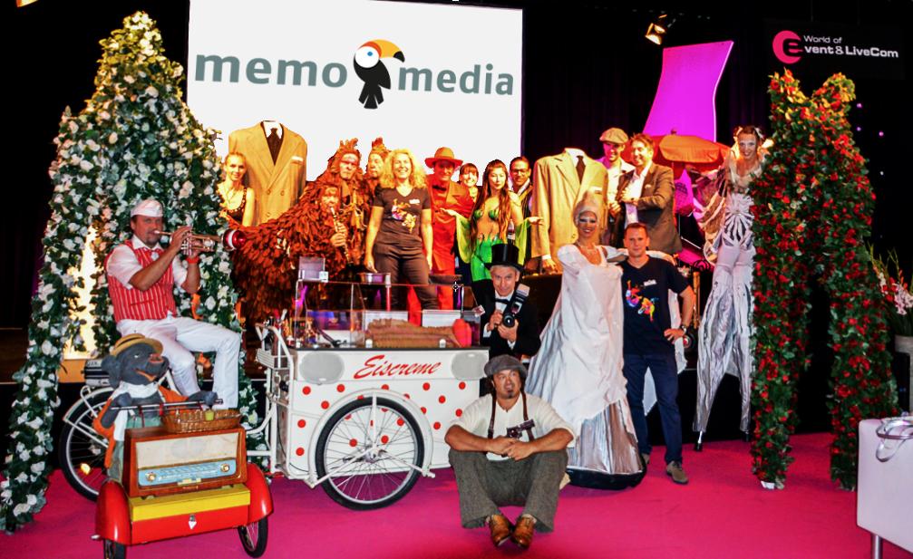 Bild zu memo-media gestaltet Walk-Act-Programm auf der SuisseEmex 2015 mit Erfolg