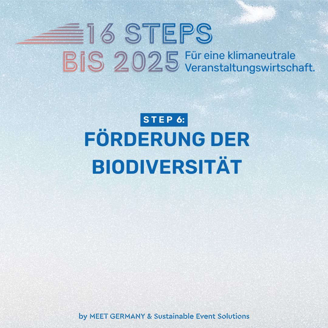 Bild zu Step 6 – Förderung der Biodiversität