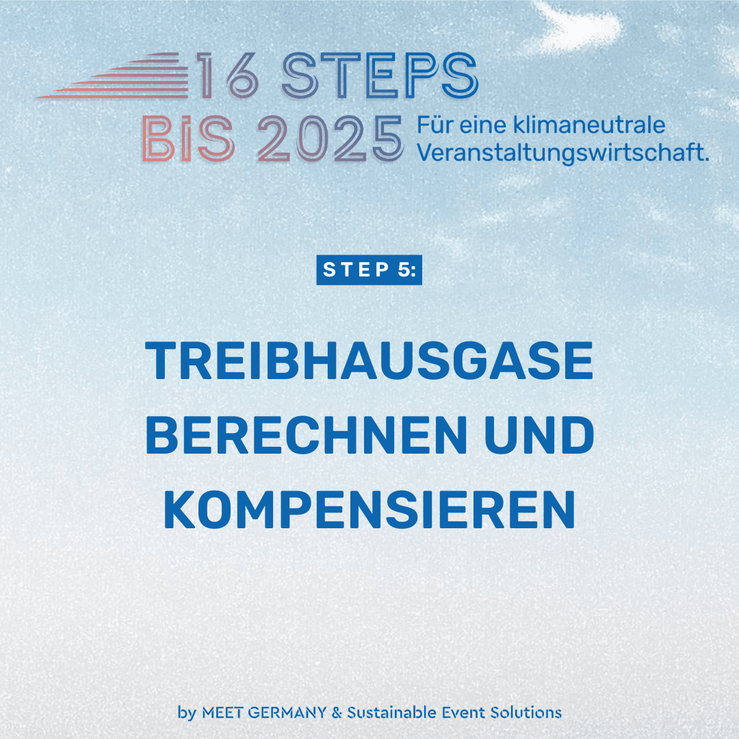 Bild zu 16 Steps bis 2025: Step 5 – Treibhausgase berechnen und kompensieren