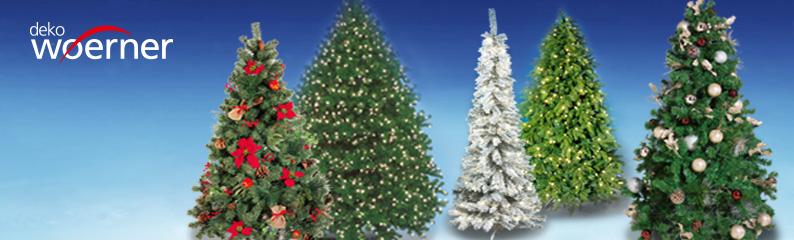 Bild zu Deko Sepzialist Woerner - Naturnahe Weihnachtsbäume individuell gestalten