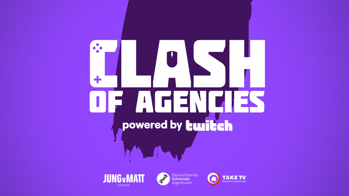 Bild zu Twitch wird Hauptsponsor des »Clash of Agencies« und streamt das gesamte E-Sports-Turnier der Agenturen