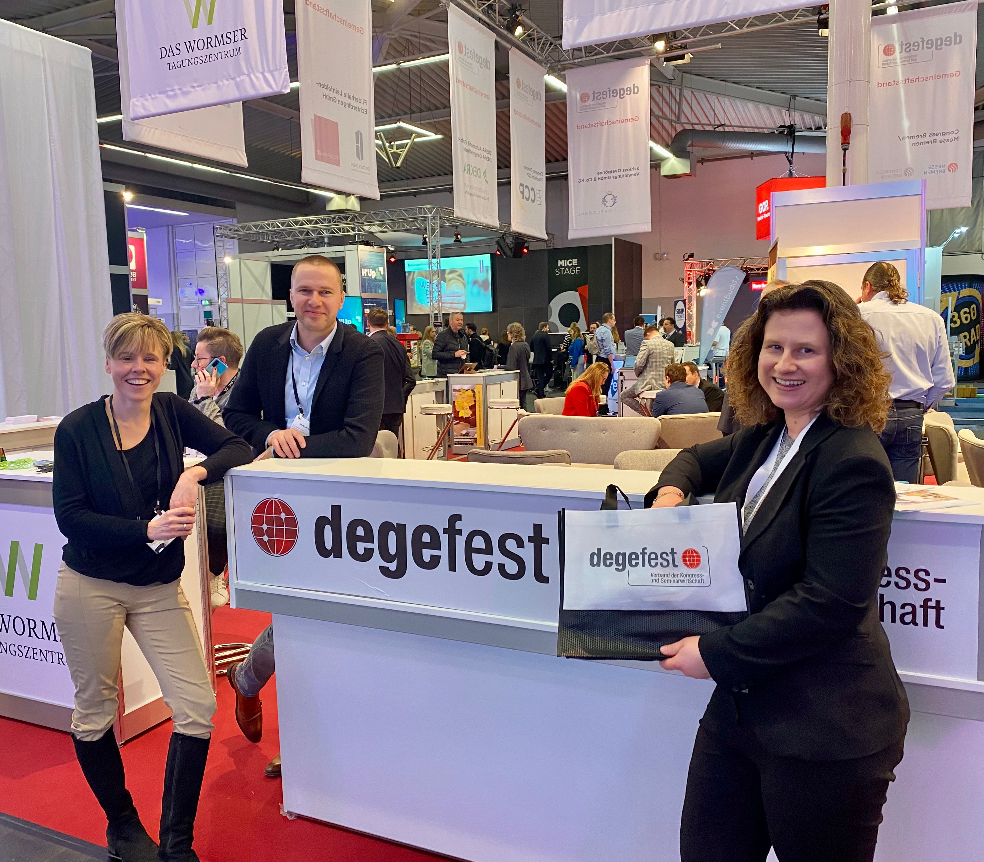 Bild zu degefest e.V. erneut mit großem Gemeinschaftsstand mit insgesamt 18 Mitgliedsorganisationen auf der BOE INTERNATIONAL! 