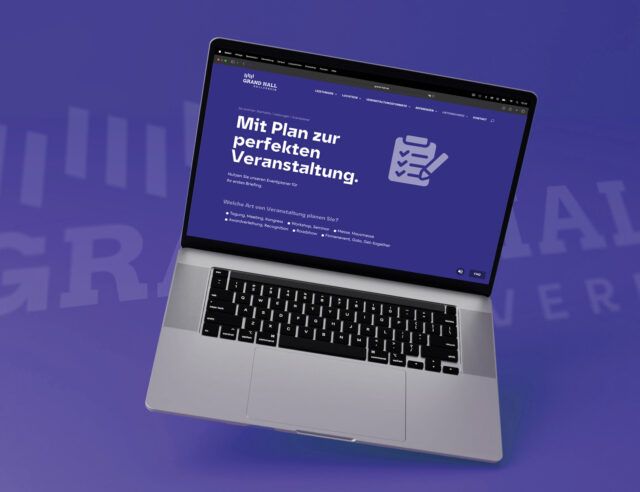 Bild zu Grand Hall Zollverein präsentiert sich mit frischem Corporate Design und aktuellem Webauftritt