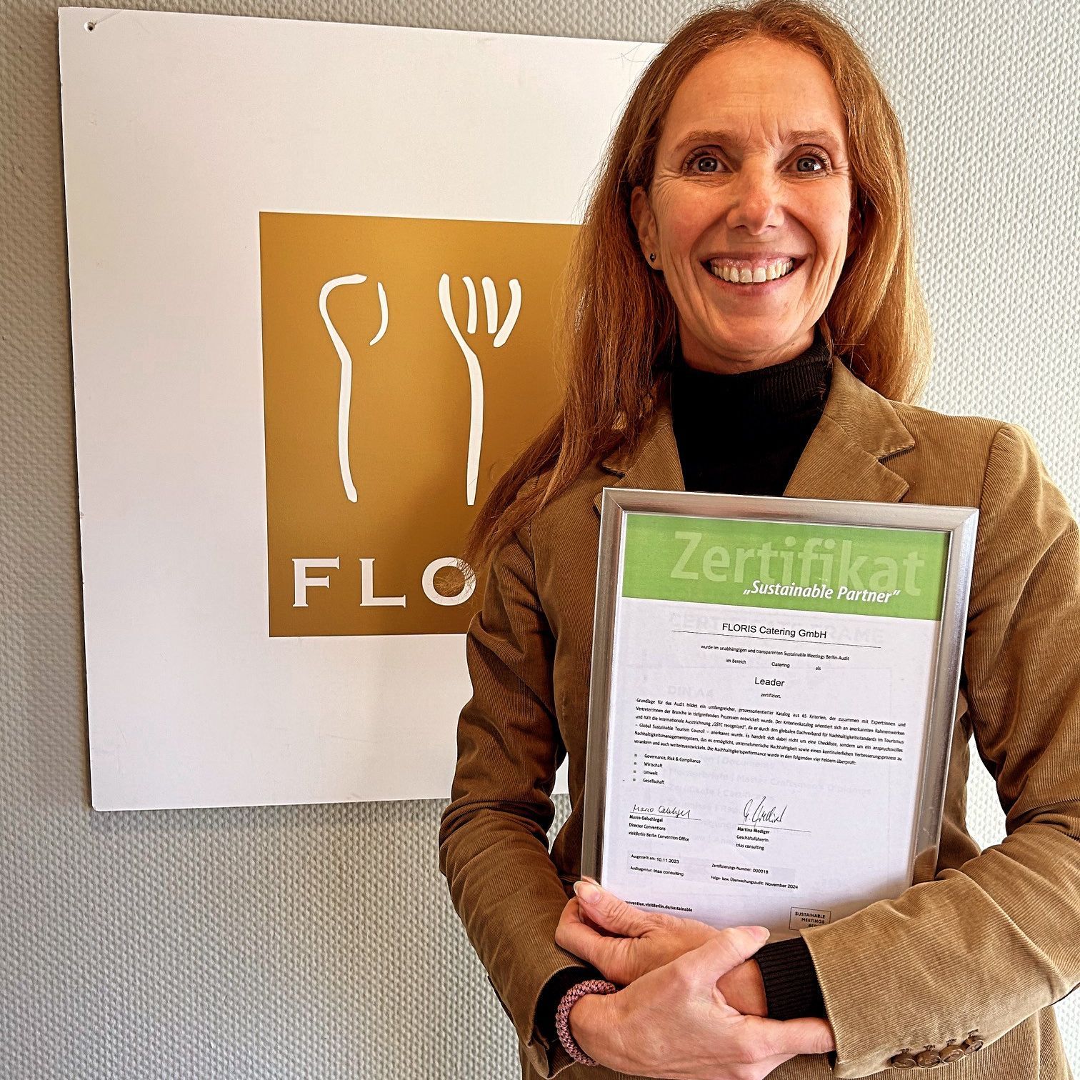 Bild zu FLORIS Catering als LEADER durch Sustainable Meetings Berlin zertifiziert
