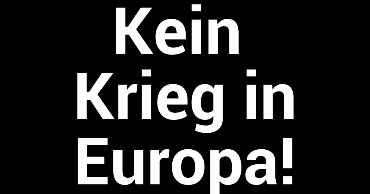 Bild zu Kein Krieg in Europa! Stellungnahme des Aktionsbündnisses Darstellende Künste