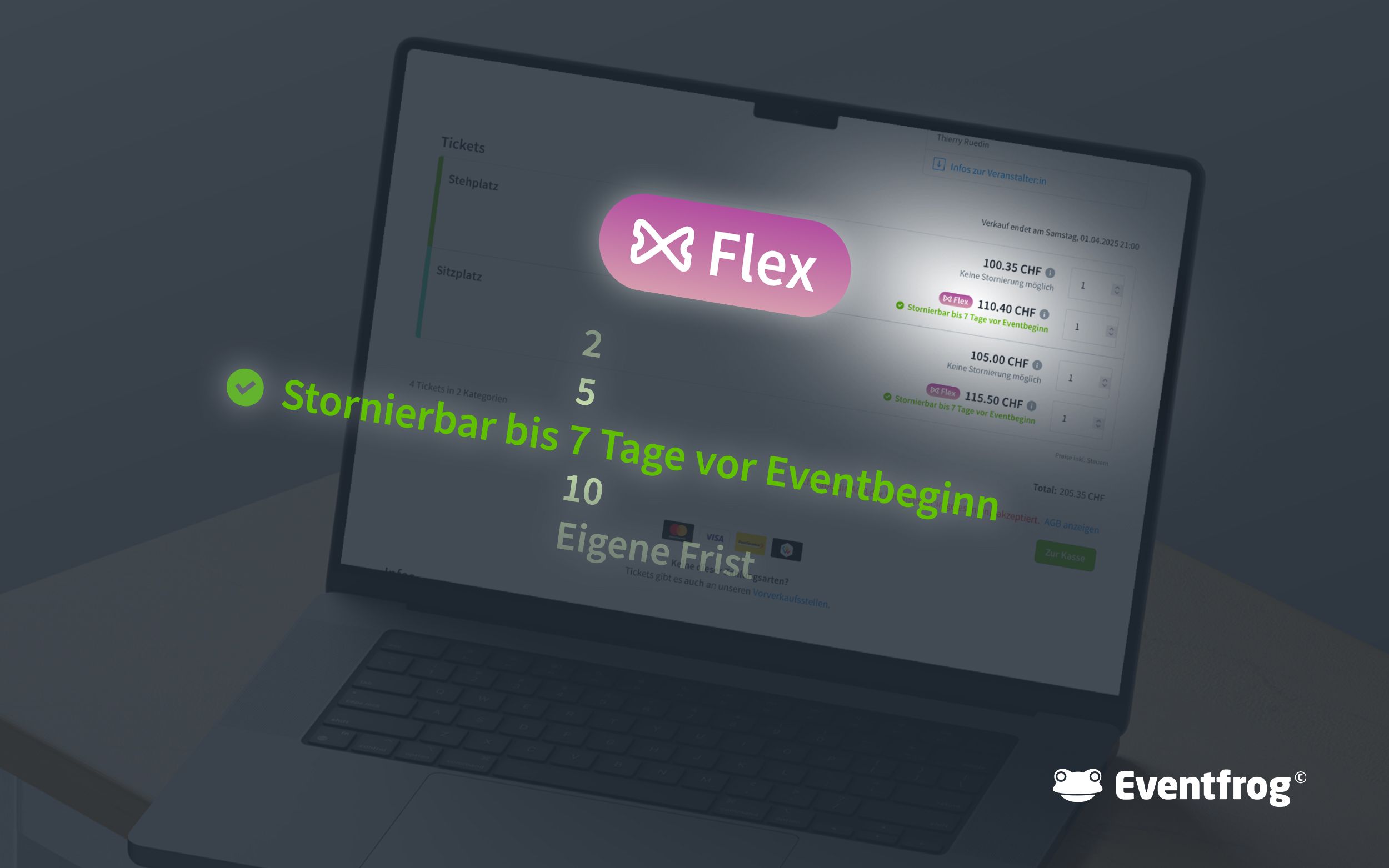Bild zu Eventfrog führt Flex-Tickets ein: Mehr Verkäufe, höhere Einnahmen für Veranstaltende und automatische Stornierungen für Käufer:innen