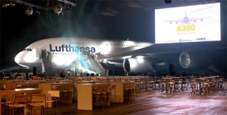 Bild zu Airbus A380 - Willkommen in Frankfurt!