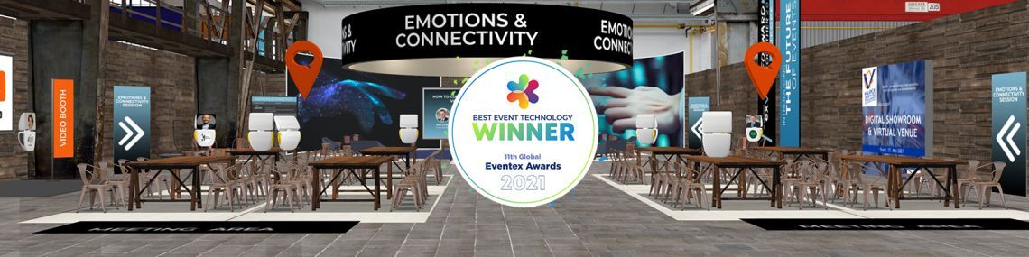 Bild zu Die Virtual Event Plattform Allseated EXVO ist Gold Winner für Best Event Technology 2021