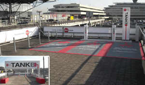 Bild zu RheinEnergie eröffnet E-Tankstelle am Flughafen