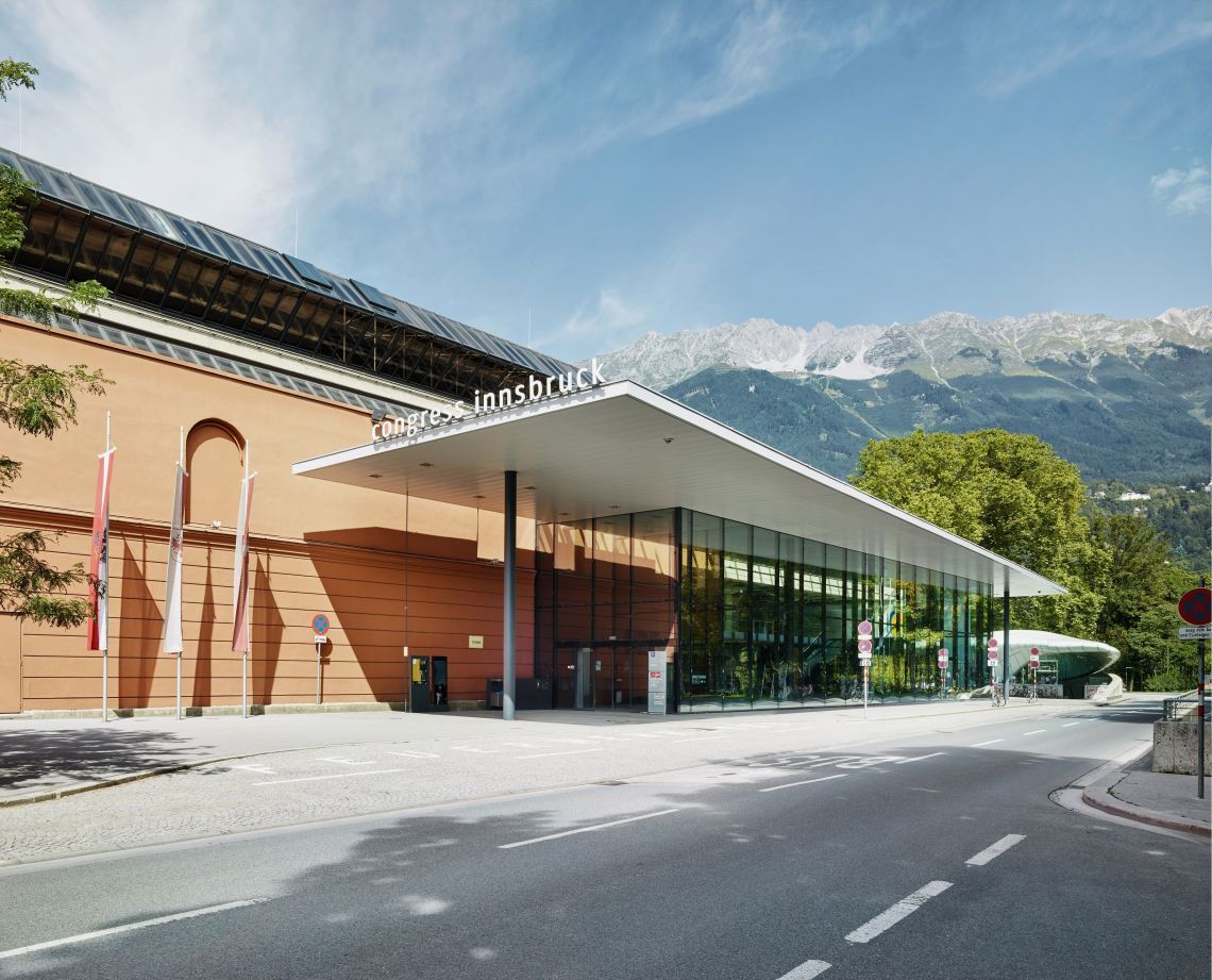 Bild zu Congress Messe Innsbruck. Alpine Bergkulisse - Urbaner Raum
