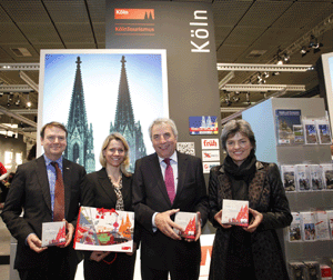 Bild zu KölnTourismus stellt sein touristisches Angebot auf der ITB 2012 vor