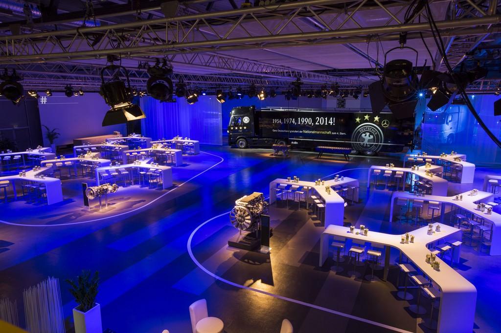 Bild zu Konferenz-Setting für Daimler Trucks