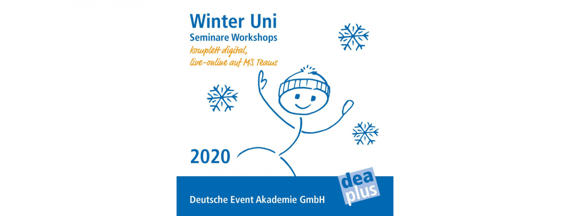Bild zu Winter Uni 2020 - 24 Live-Online-Weiterbildungschancen - halb- und ganztags