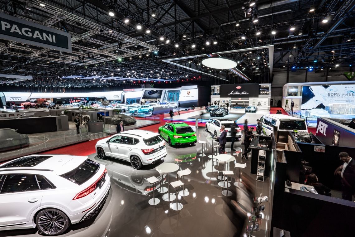 Bild zu dlp motive für ABT Sportsline beim Auto-Salon in Genf