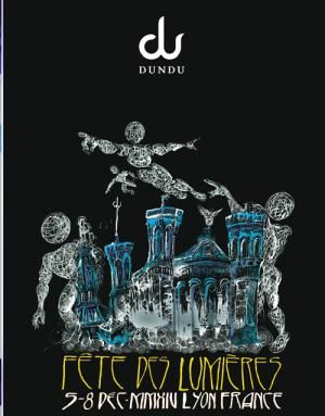 Bild zu DUNDU Figuren begeistern bei der Fete des Lumieres in Lyon
