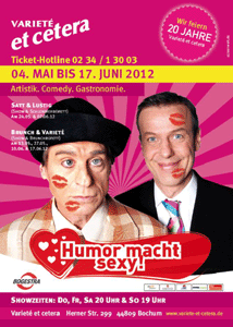 Bild zu Humor macht sexy! Die neue Show im et cetera Varieté Bochum
