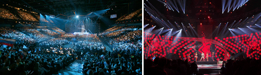 Bild zu Eurovision Song Contest 2007: grandMA und W-DMX assistierten in Helsinki