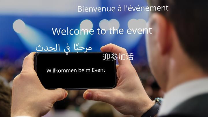 Bild zu KI Untertitel & Übersetzungen für Events in Echtzeit und Barierrefrei