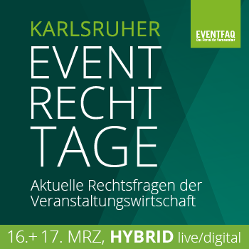 Bild zu Die Karlsruher Eventrecht-Tage werden hybrid. 