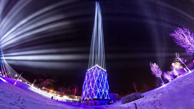 Bild zu satis&fy setzt Lichtfestival in den Swarovski Kristallwelten in Szene