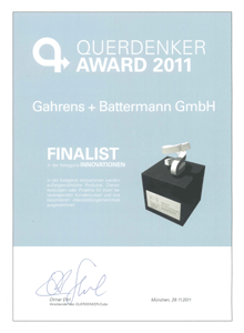 Bild zu Gahrens + Battermann für den QUERDENKER Award nominiert
