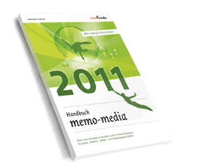 Bild zu Handbuch memo-media 2011 ab Januar erhältlich!