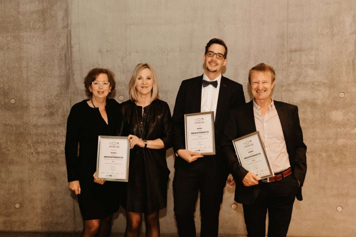 Bild zu Kirberg Catering gewinnt mit DANK AUGUSTA den Award der Gastfreundschaft 2019 in Gold