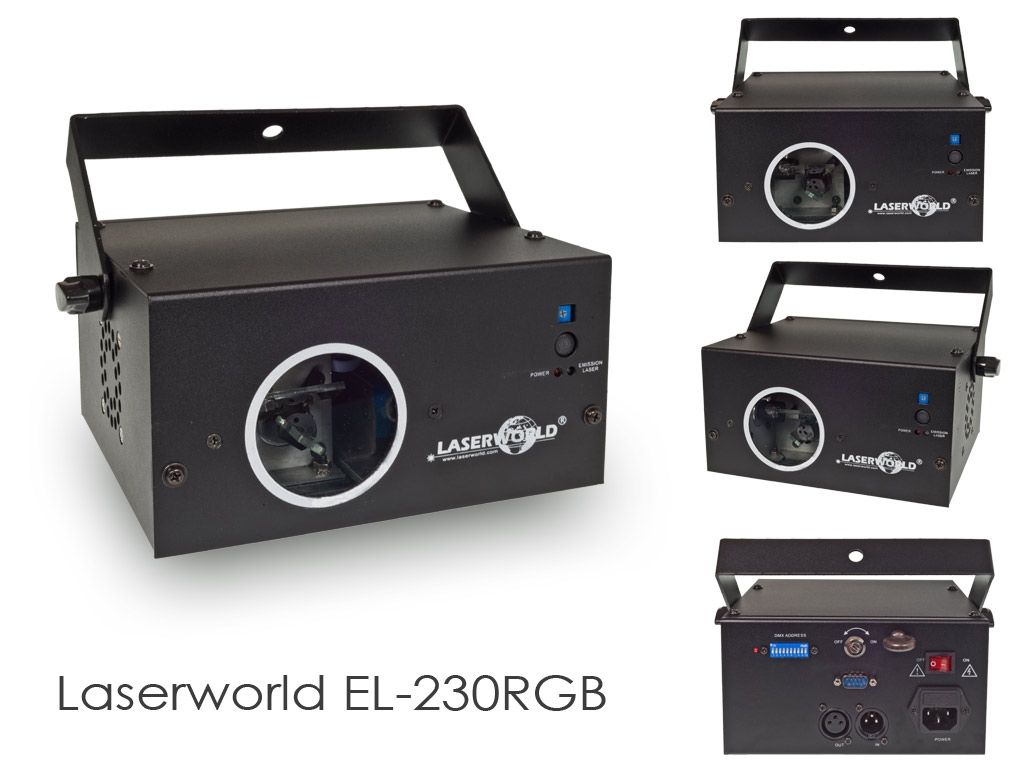 Bild zu RGB Weißlicht-Laser für Einsteiger: Laserworld EL-230RGB