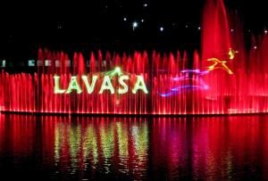 Bild zu HB-Laser installiert Lasershow für Springbrunnen in Lavasa, Indien