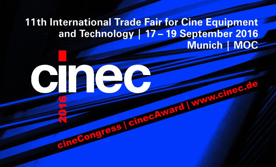 Bild zu cinec – Internationale Fachmesse für Cine Equipment und Technologie vom 17. bis 19. September 2016 in München