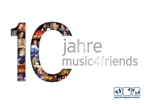 Bild zu 10 Jahre music4friends I entertainment    