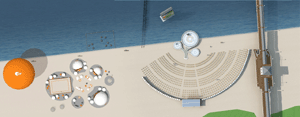 Bild zu UEFA EURO 2012TM: NEST ONE inszeniert ZDF-Fußballstrand auf Usedom