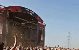 Bild zu Ein neuer Stern am Bühnenhimmel: Megaforce Rundbogendachbühne und das Festival Nova Rock