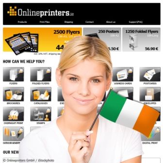 Bild zu Neuer Onlineshop für Drucksachen in Irland