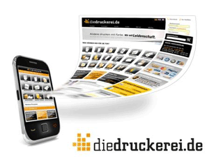 Bild zu Vorreiter Onlineprinters GmbH eröffnet ersten mobilen Onlineshop für Drucksachen