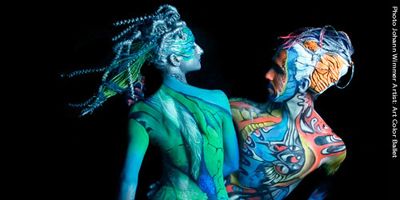 Bild zu Die Weltmeisterschaft für Körperkünstler, eine Choreographie aus Musik, Tanz und Show