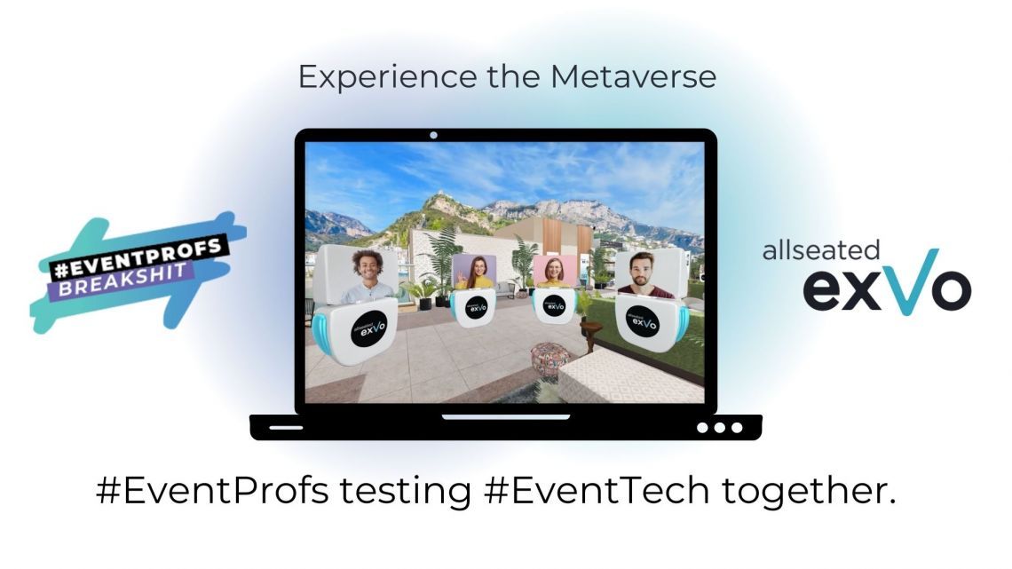 Bild zu #EventProfsBreakShit Community testet die virtuelle Eventplattform Allseated EXVO