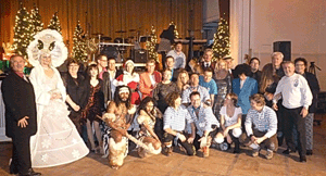 Bild zu Der Weihnachtsmann beim Dezember-Showtreff