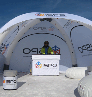 Bild zu X-GLOO Event-Zelte auf der ISPO ON SNOW DEMO 