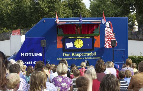 Bild zu Das Kaspermobil – Kasperbühne Kend