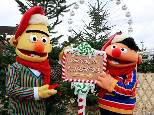 Bild zu Ernie und Bert auf dem Weg zum Nordpol