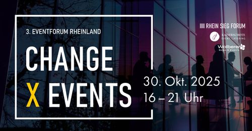 Bild zu Am 30. Oktober 2025 geht das RHEIN SIEG FORUM mit dem Eventforum Rheinland in die dritte Runde