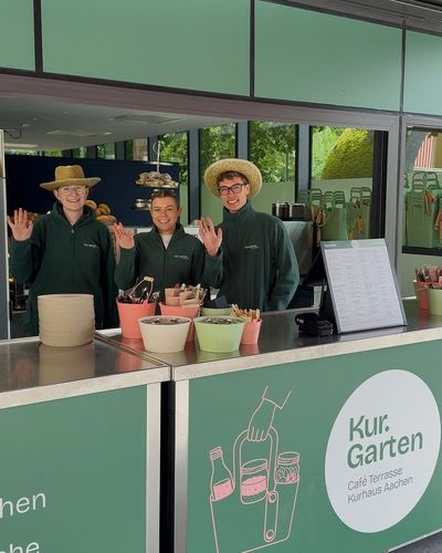 Bild zu Aachens neue Sommeradresse: lemonpie Eventcatering eröffnet den Kur.Garten am Kurhaus Aachen