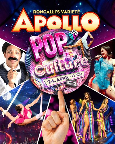 Bild zu „Pop Culture“: Roncalli’s Apollo Varieté macht Popkultur zur Show