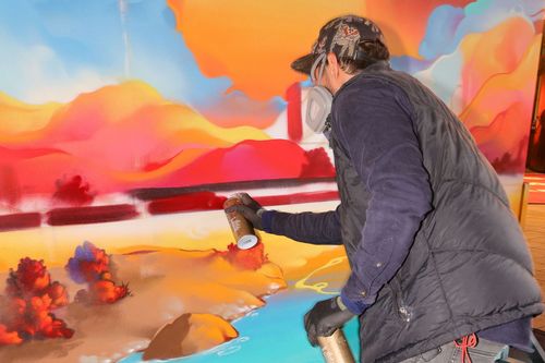 Bild zu Roncalli’s Apollo Varieté und fiftyfifty versteigern Street Art-Kunst für wohltätigen Zweck