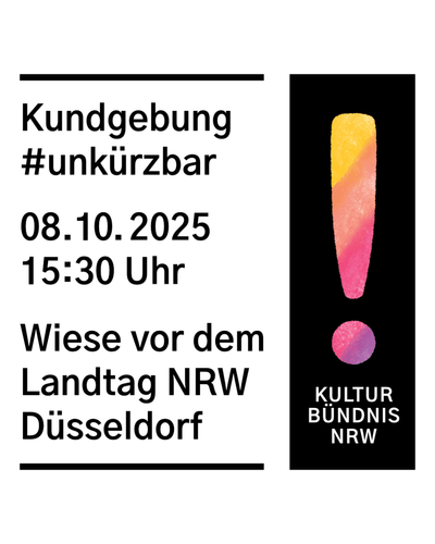 Bild zu Kunst und Kultur sind #unkürzbar