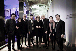 Bild zu Chinesische Expo-Delegation zu Gast bei Neujahrsempfang der Süddeutschen Zeitung in Berlin