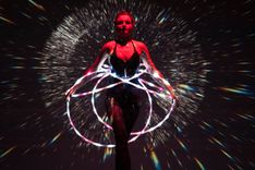 LED-Show meets Live Lightpainting