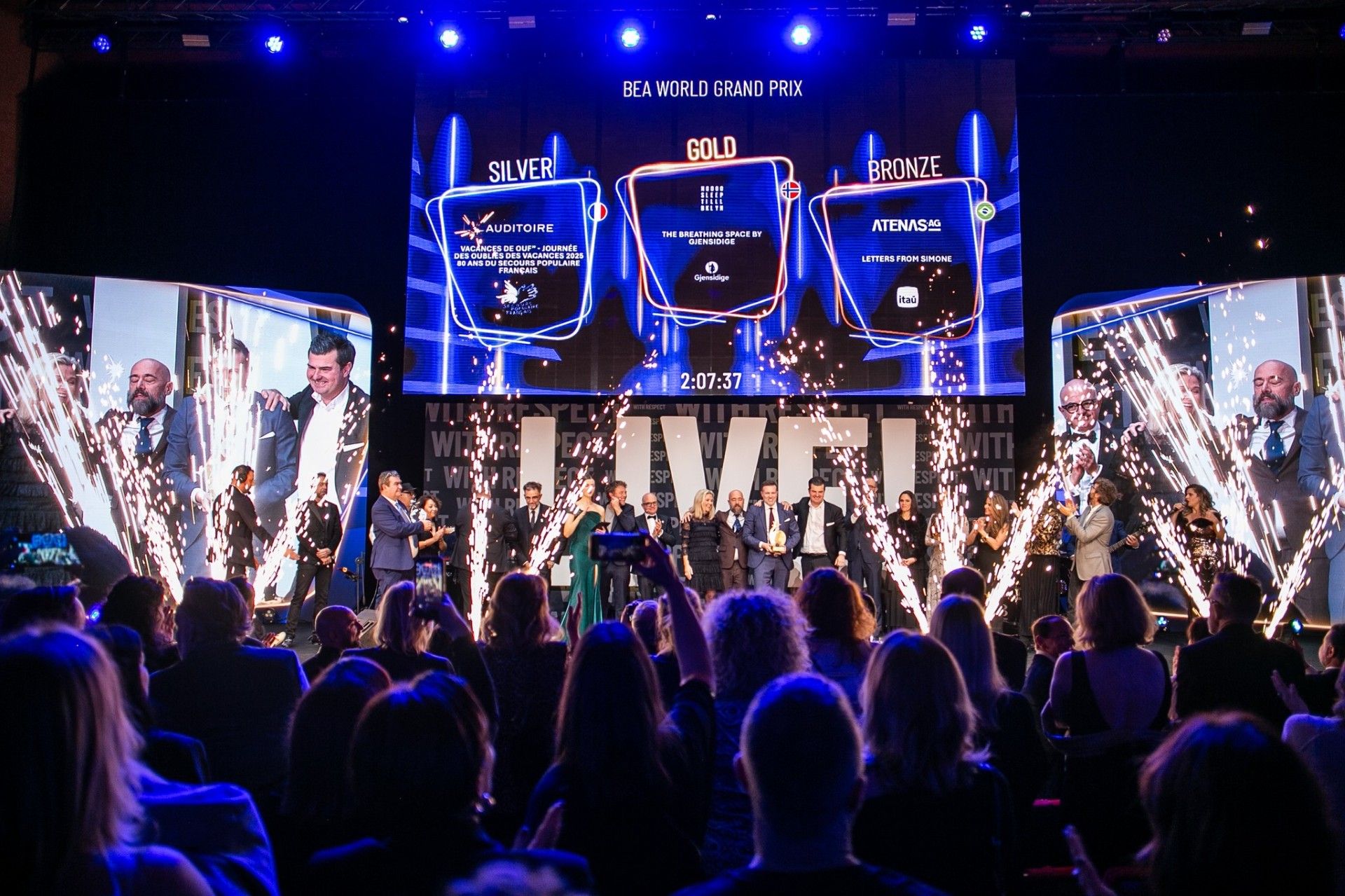 Bild zu FEIERLICHKEITEN ZUR XX. AUSGABE DER BEA WORLD LIVE COMMUNICATION 2025