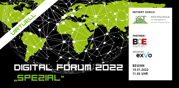 Bild zu Save the date: DIGITAL FORUM 2022 setzt mit inhaltsstarken „Specials“ das FORENPROGRAMM virtuell fort  